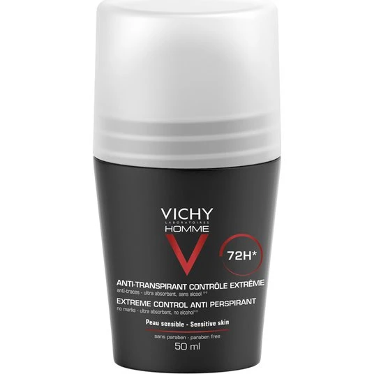 Vichy Homme Deodorant Roller 72 uur 50 ml