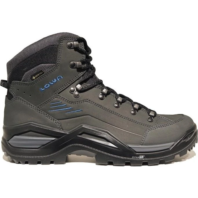 LOWA Renegade Evo Gtx Mid Wandelschoenen - Donkergrijs/Blauw