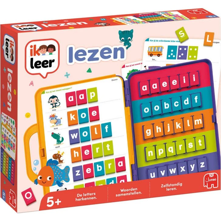 Jumbo Ik Leer Lezen - Educatief spel voor kinderen van 5 jaar