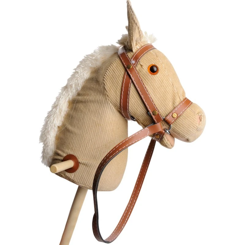 Playwood Stokpaard Corduroy Beige met Geluid