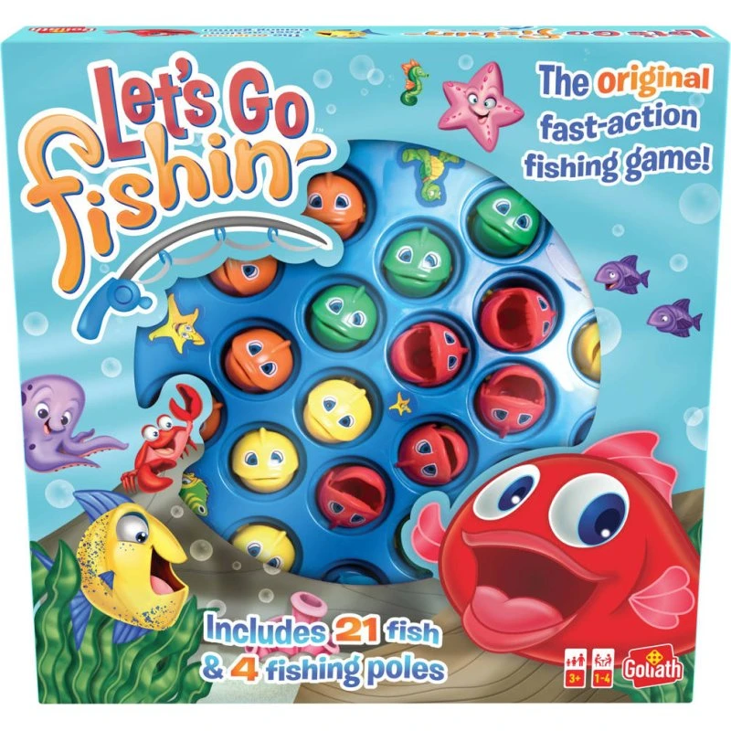 Let's Go Fishin' Original - Kinderhengelspel met draaiende vijver