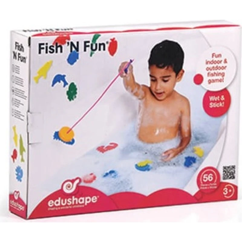 Edushape Visspel – Vissen voor vier (56-delig)