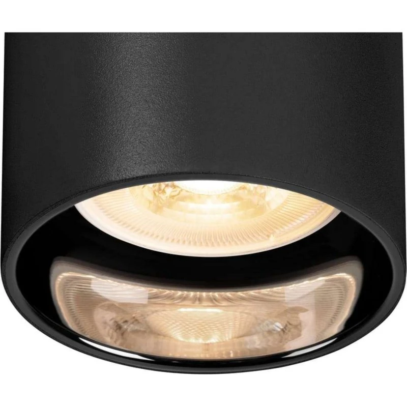 SLV Asto Tube Hanglamp Zwart - Aluminium - GU10