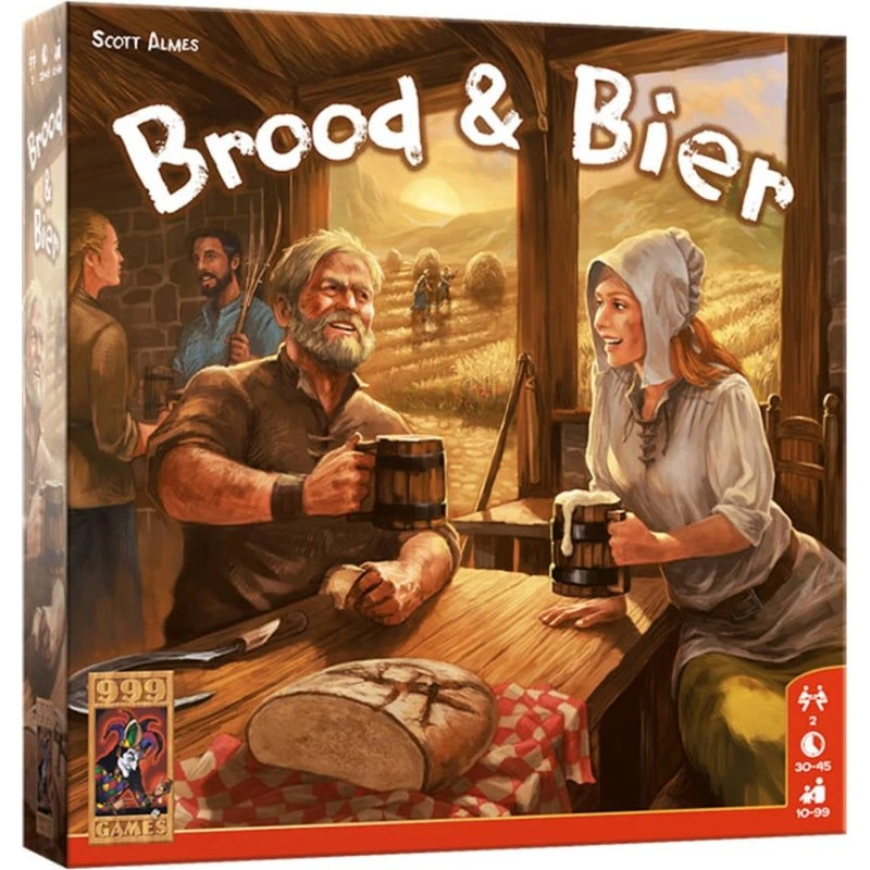 Brood & Bier - Bordspel voor 2 spelers