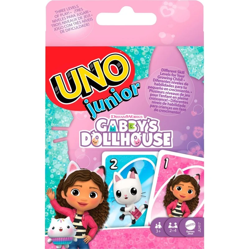 UNO Junior Gabby's Dollhouse Kaartspel