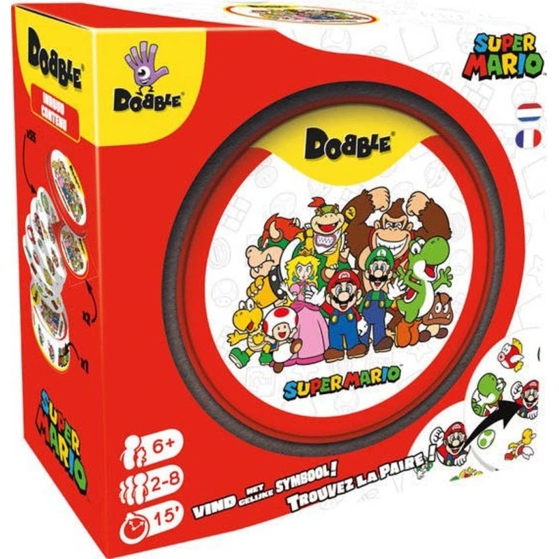 Dobble Super Mario Kaartspel