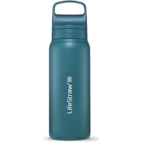 LifeStraw Go 2.0 RVS Waterfilterfles zwart 1L