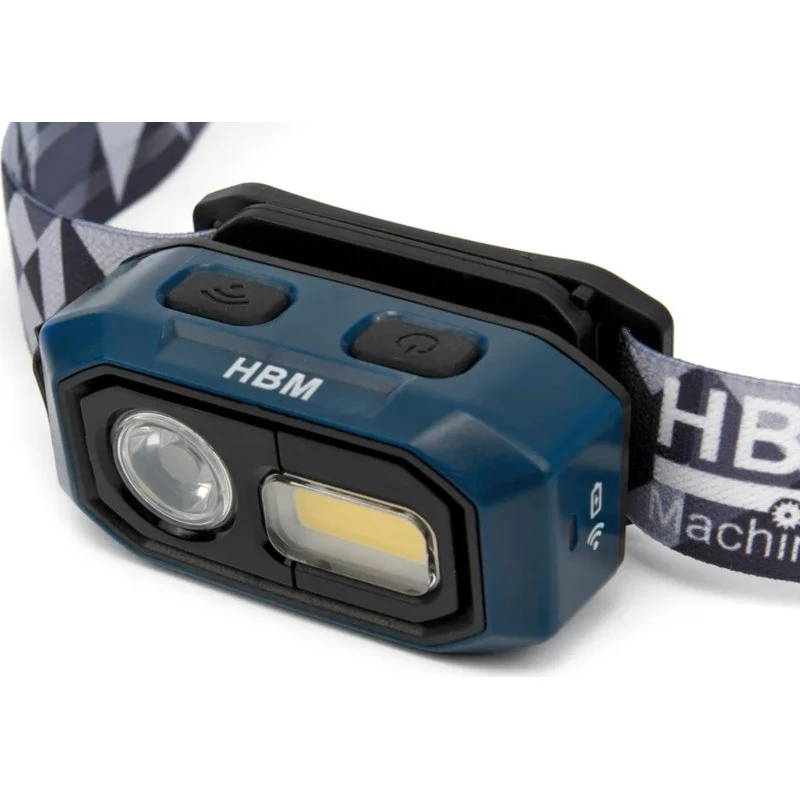 HBM Oplaadbare hoofdlamp 480 lm met bewegingsdetector