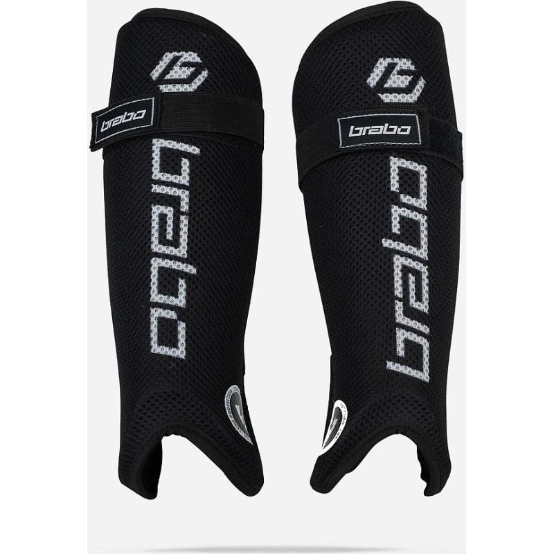 Brabo Tribute Scheenbeschermers Senior S Zwart/Wit