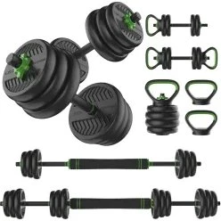 Tunturi Halter en Dumbell Set Vinyl 20 kg