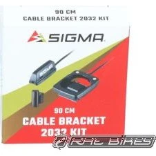 Sigma 2032 Fietscomputerhouder met 90 cm kabel en magneet - Zwart