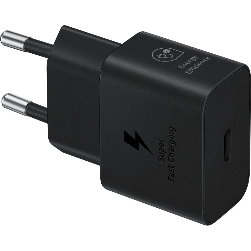 Samsung 25W USB-C Power Adapter met USB-C Kabel - Zwart