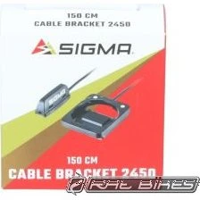 Sigma Computerhouder 2450 met 150 cm kabel - Zwart