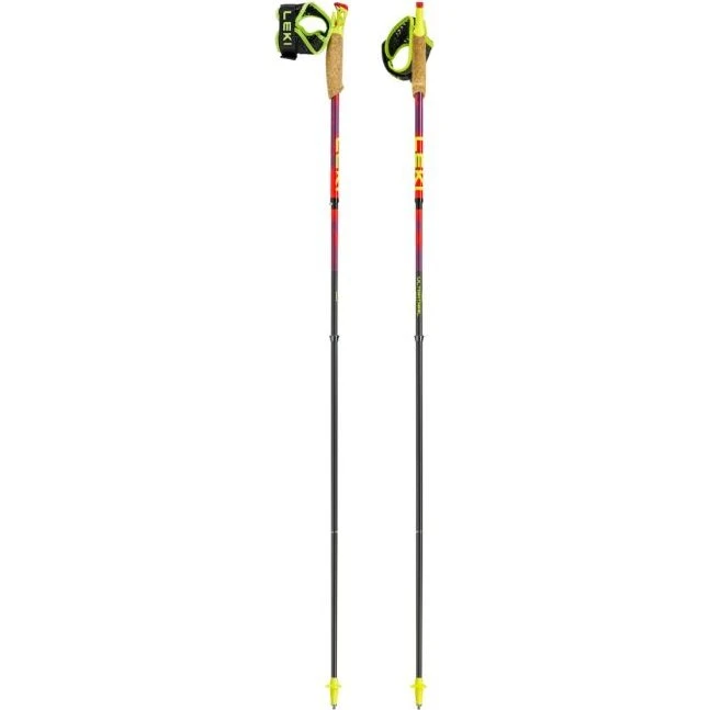 LEKI Ultratrail FX.One SL Trailstokken - Carbon - Rood