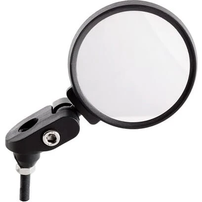 Mirage Spiegel Round Bar-End Zwart