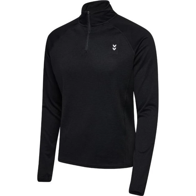 Hummel Pulse Half Zip Midlayer Mt. S Zwart Heren