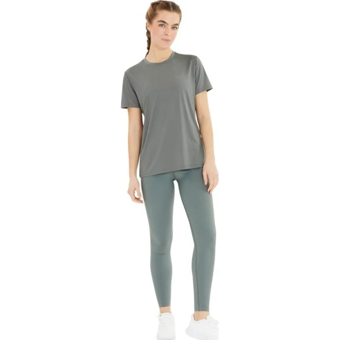 Endurance Yonan Performance V2 SS Tee Mt. 36 Grijs Dames