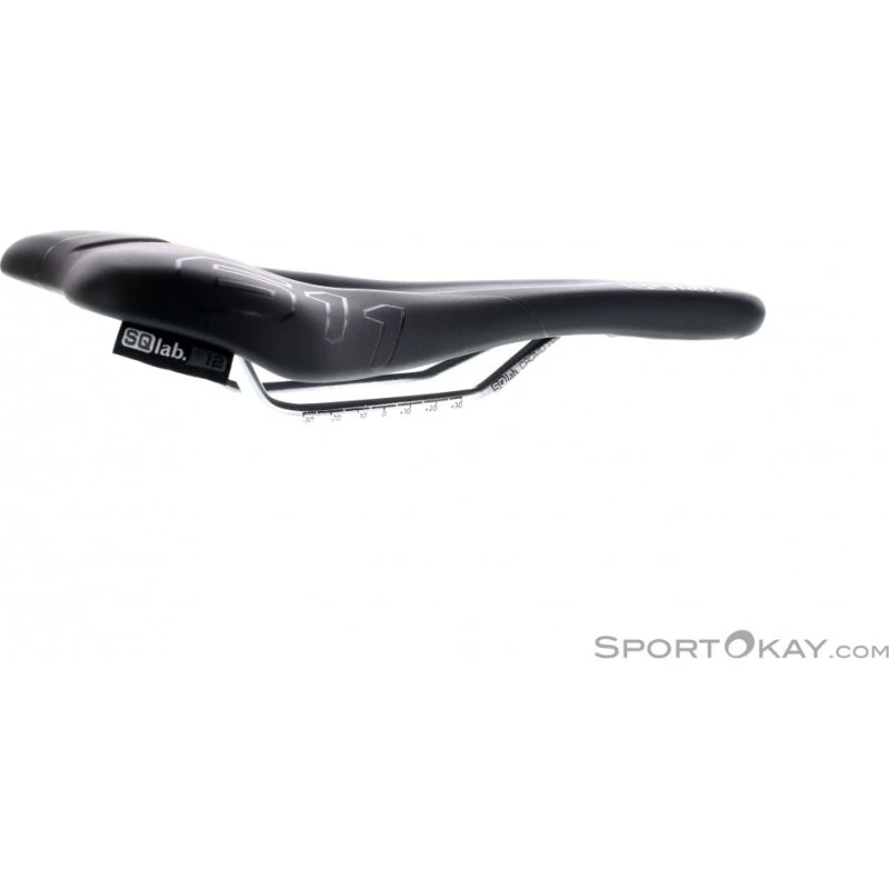 SQlab 611 Ergowave CrMo Zadel Zwart 14cm