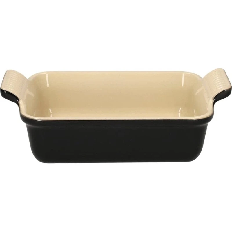 Le Creuset Heritage Ovenschaal Rechthoekig Ebbenzwart 26 x 19 cm
