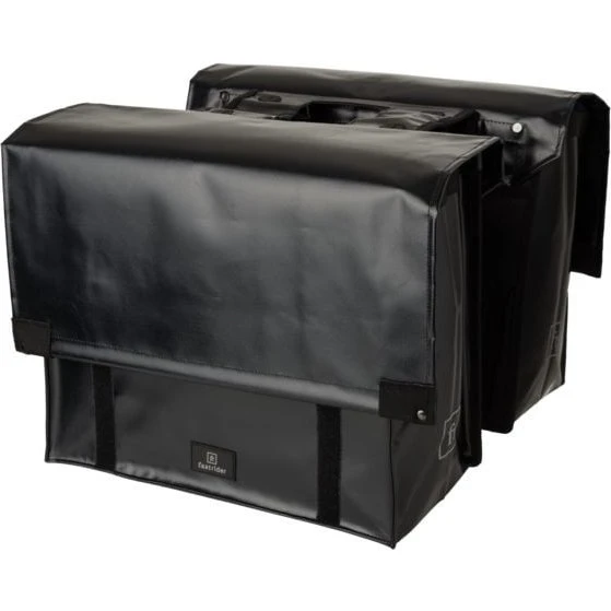 FastRider Cargo Dubbele Fietstas 46L Zwart