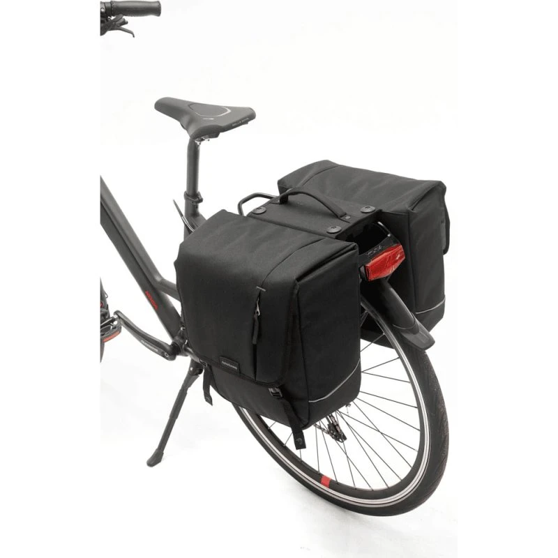 Looxs Nova Double Fietstas Dubbel, Black