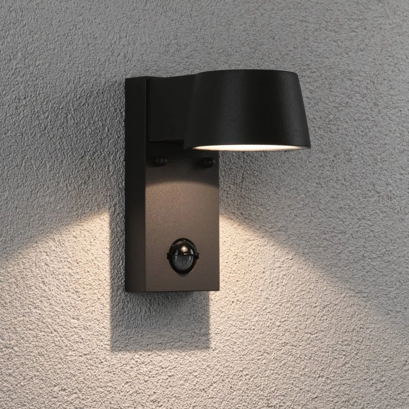 Paulmann Capea LED Buitenwandlamp met Bewegingssensor, Antraciet