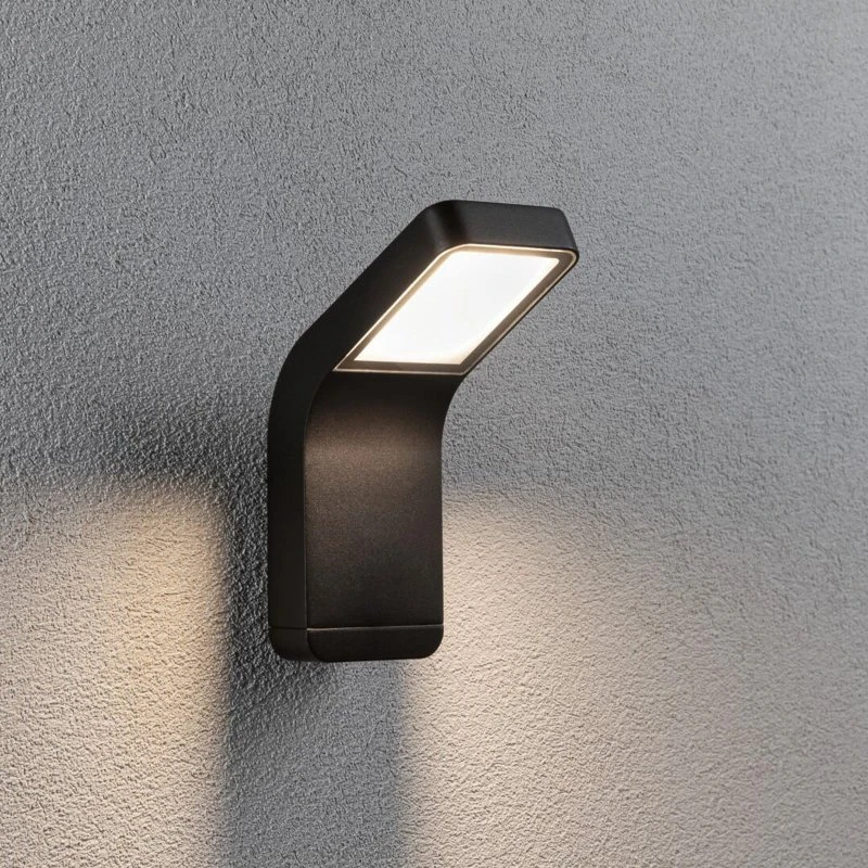 Paulmann Kulma LED Buitenwandlamp - Zwart - Zeewaterbestendig