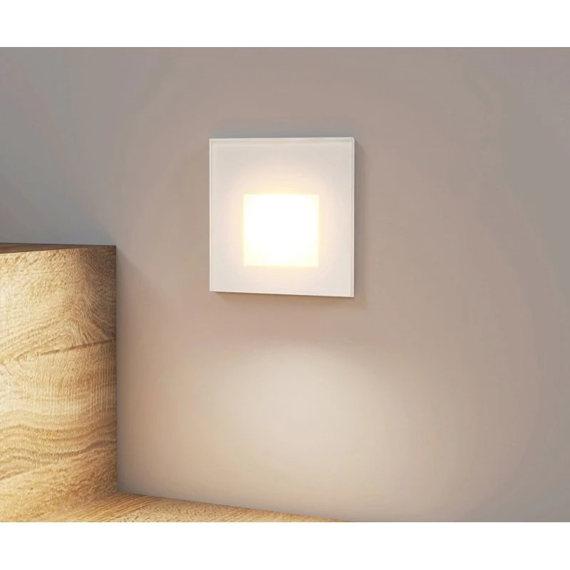 Arcchio Vexi LED Inbouw Wandlamp - CCT Dimbaar - Wit - 7,8 cm