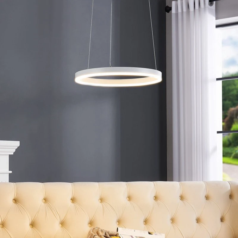 Arcchio Albiona LED hanglamp - Wit - Ø 40 cm