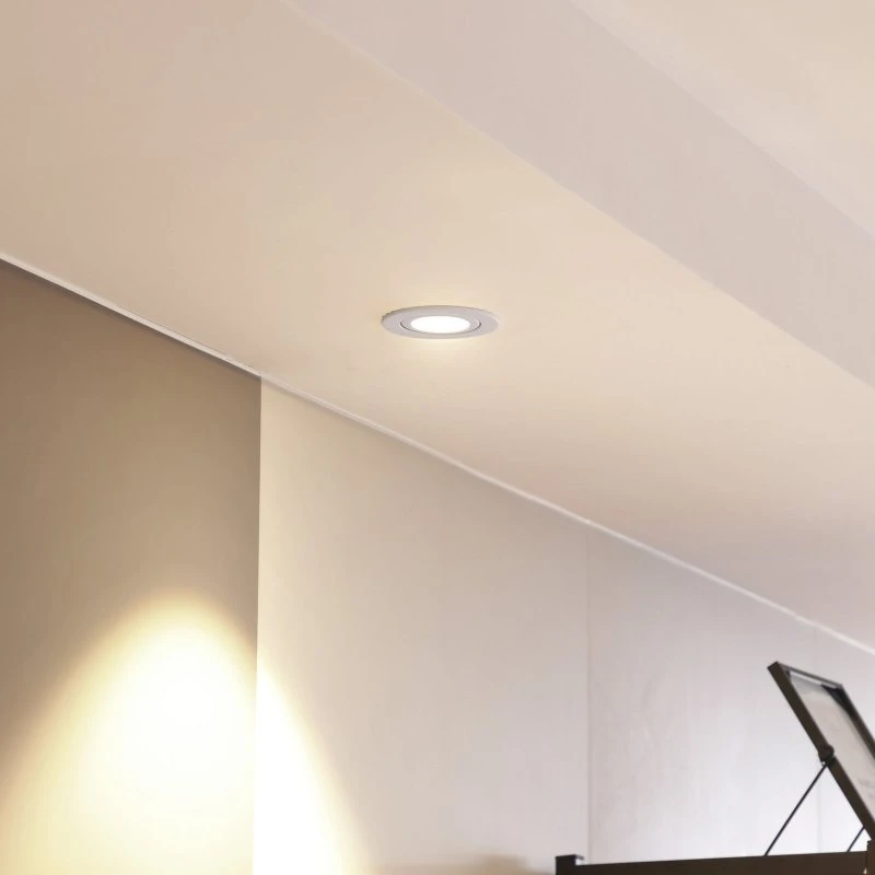Arcchio LED Downlight Jyra, Wit, 2700K, IP65, Dimbaar