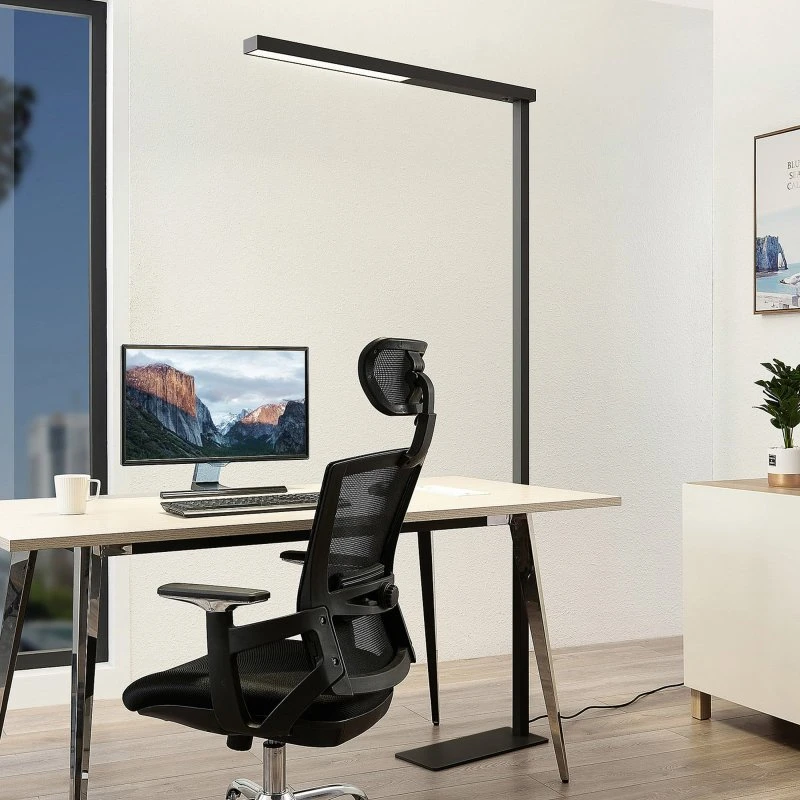 Arcchio Tamilo LED Vloerlamp - Zwart - Modern - 194cm