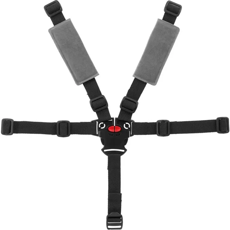 Polisport 5-punts veiligheidsgordel voor Bilby Ff/Cfs/Rs - Zwart