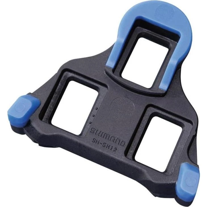 Shimano SM-SH12 SPD-SL blauw schoenplaatje