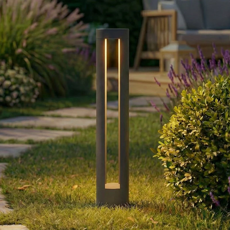 Lindby LED tuinpadverlichting Soriq - Antraciet - 75 cm - IP54