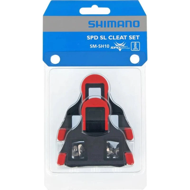 Shimano SPD-SL Schoenplaatjes SM-SH10 Rood
