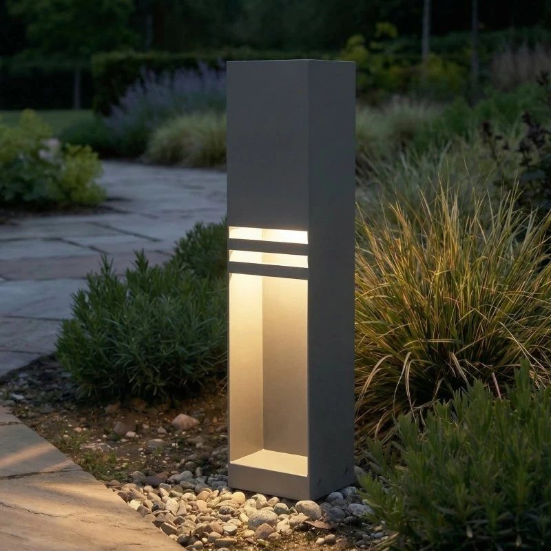 Lucande Oxido LED Tuinpadverlichting - Antraciet - 50 cm