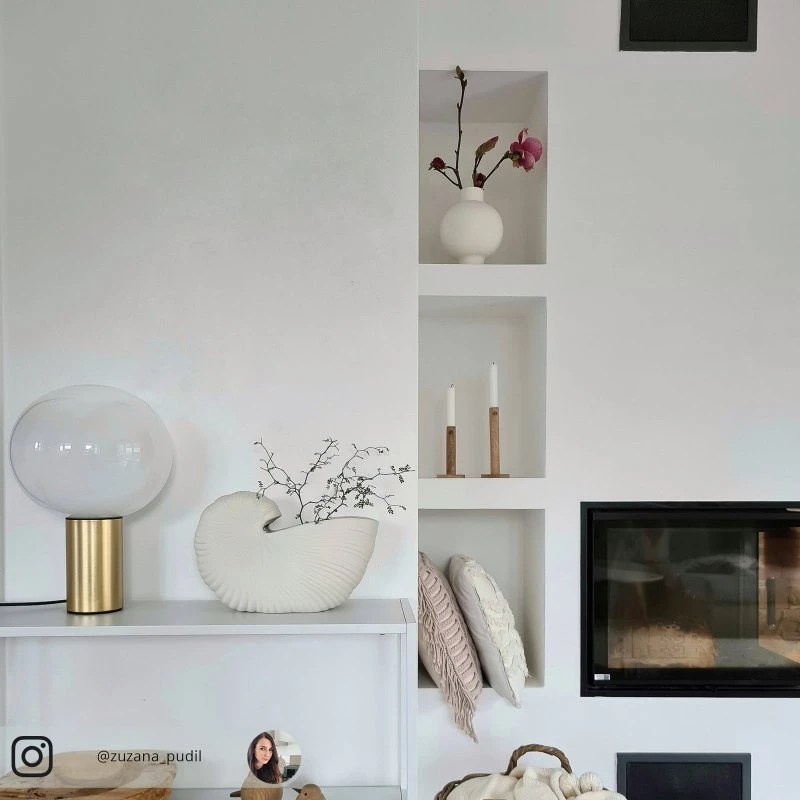 Artemide Laguna 16 Tafellamp - Brons - Mondgeblazen Glas