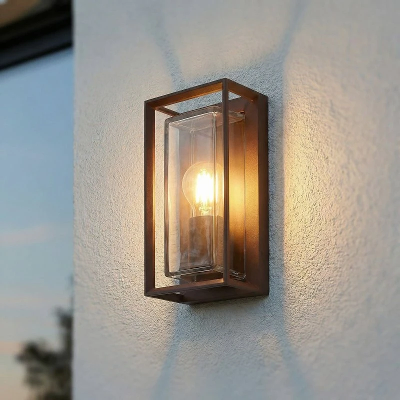 Ismera Buitenwandlamp Arcchio - Roestkleurig - IP65 - E27