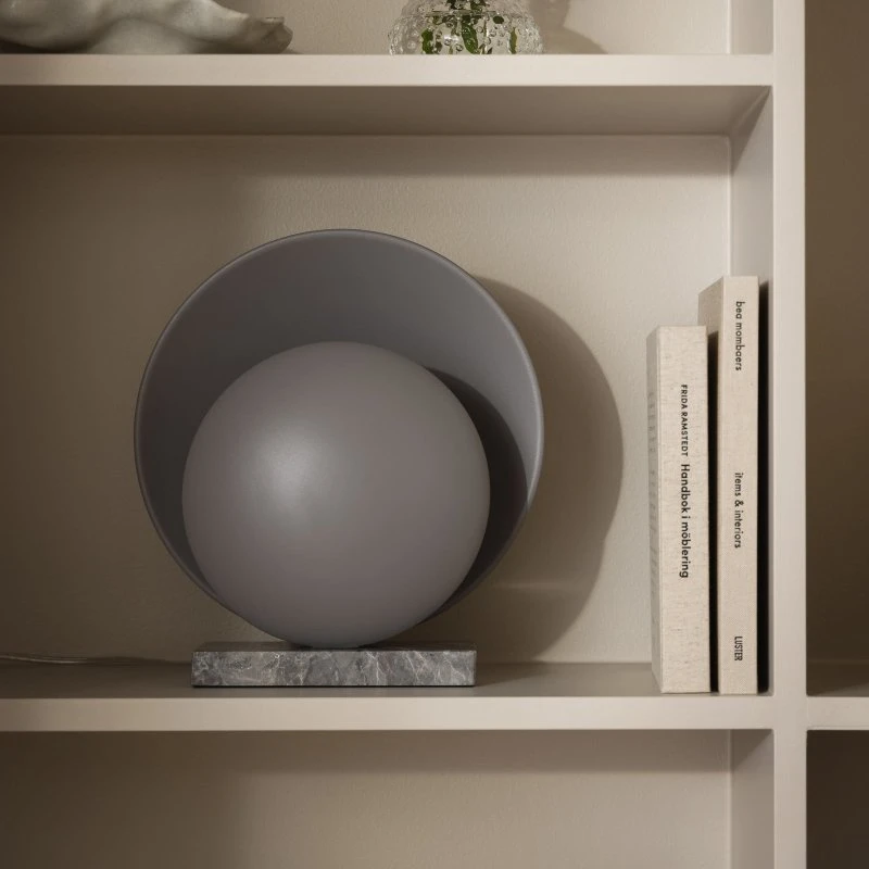 Globen Lighting Orbit tafellamp - Grijs Marmer - 32 cm