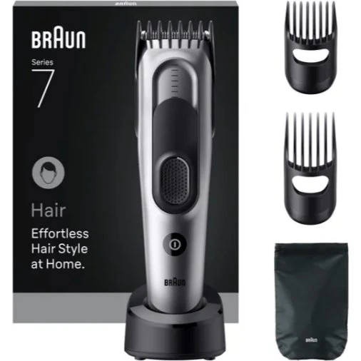 Braun Series 7 HC7590 Tondeuse, Grijze +5 Styling Tools