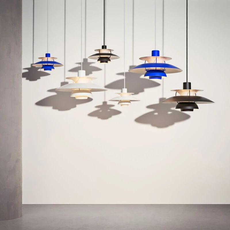 Louis Poulsen PH 5 300 Hanglamp - Blauw - Ø30 cm