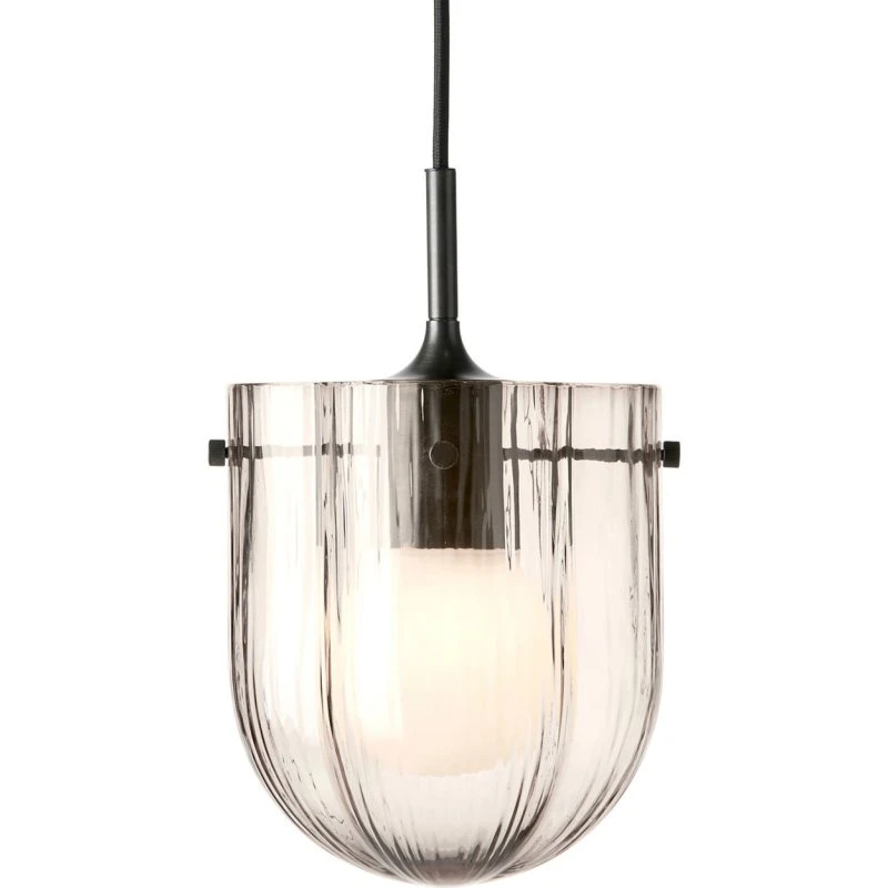 Gubi Seine Hanglamp - Antiek Messing & Rookgrijs Glas
