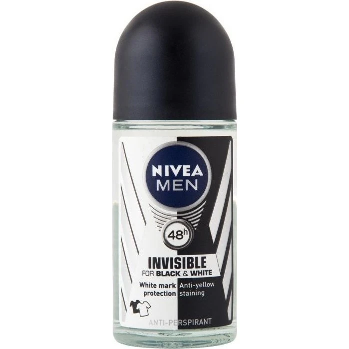 Nivea Men Black & White Invisible Roll-on 50ml