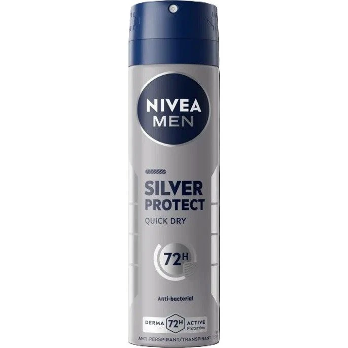 Nivea Men Silver Protect Anti-transpirant Spray 150ml