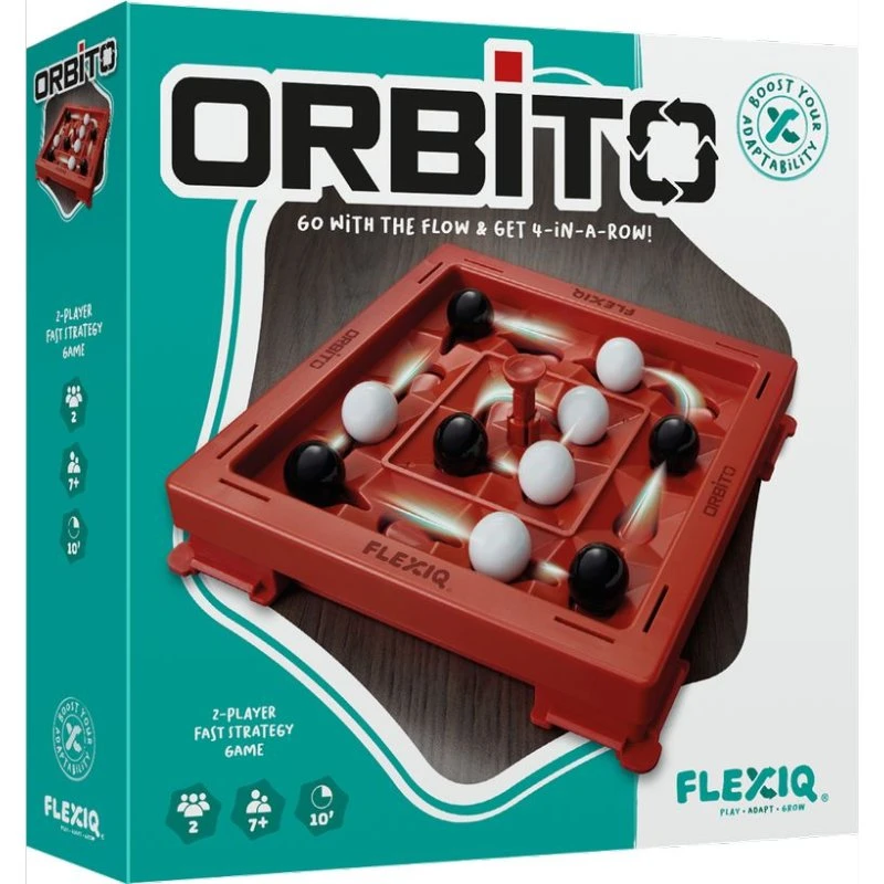 Orbito Bordspel - 4-op-één-rij Strategiegame voor 2 spelers