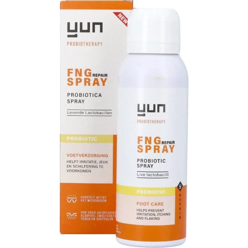 Yun FNG Probiotic Repair Voetspray Zonder Parfum 125ml