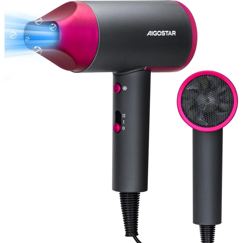 Aigostar Fohn 2200W Ionisch Grijs