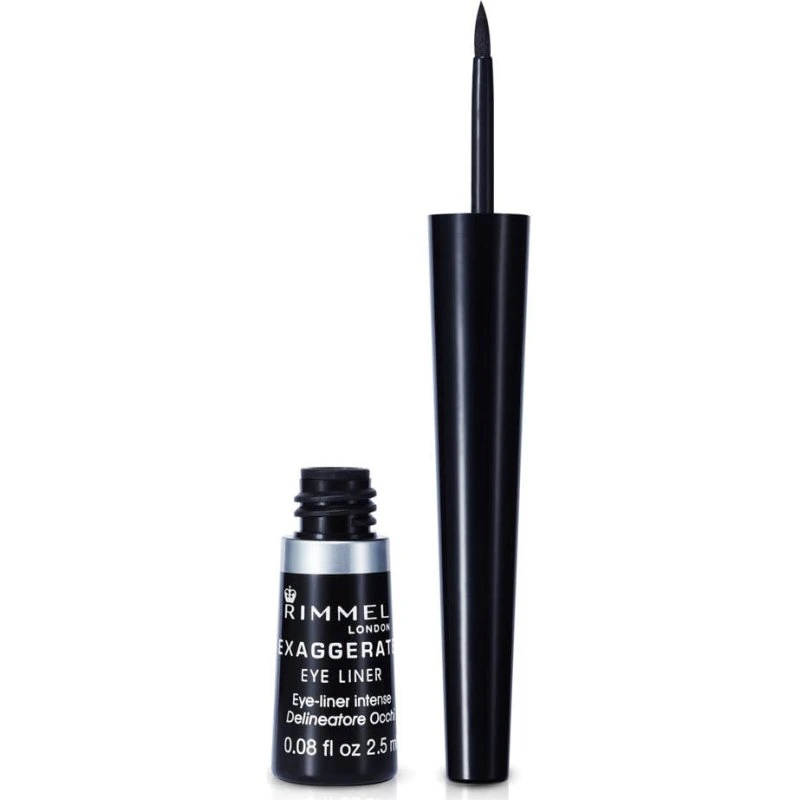 Rimmel London Exaggerate Liquid Eyeliner 261 Black 2,5ml