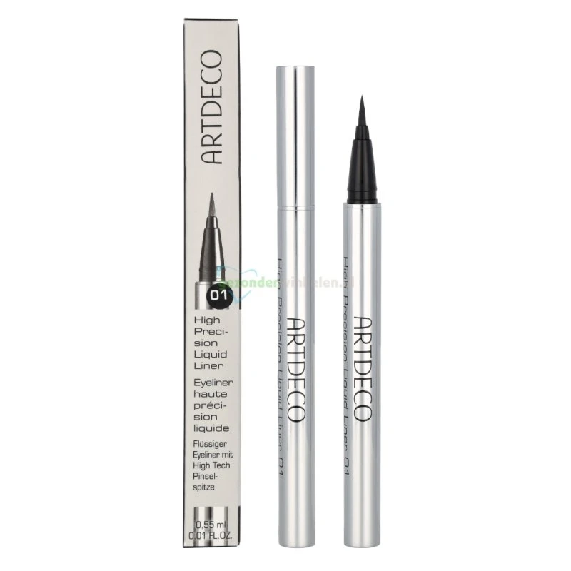 Artdeco High Precision Liquid Liner Zwart 01, 0.6 ml