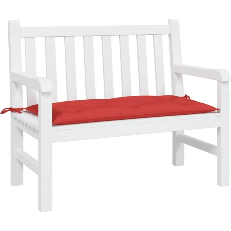 Oxford Rood Tuinbankkussen 100x50x7 cm